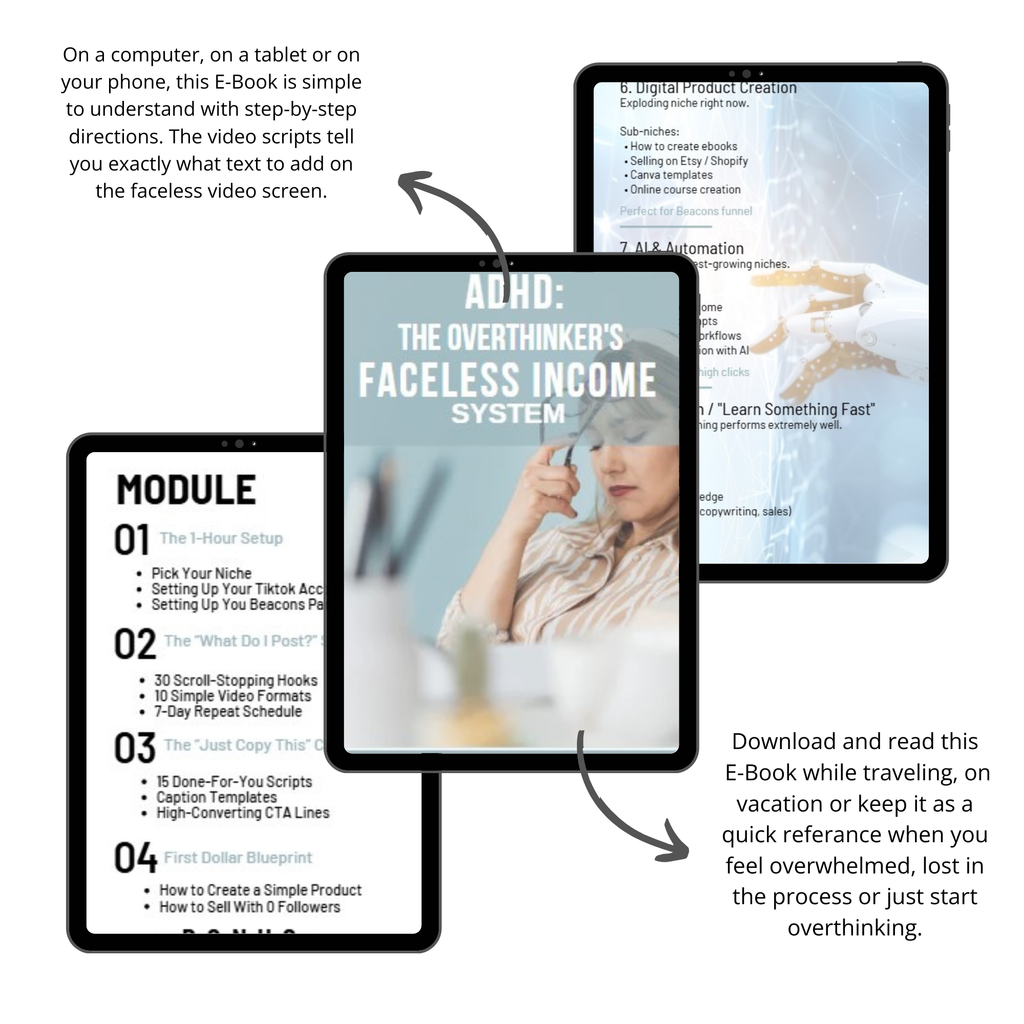 ADHD: The Overthinker's Faceless Income System