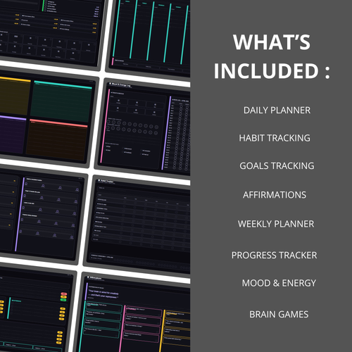 ADHD Digital 2026 Planner