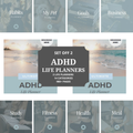 ADHD PRINTABLE LIFE PLANNER 2026, 2027 & 2028