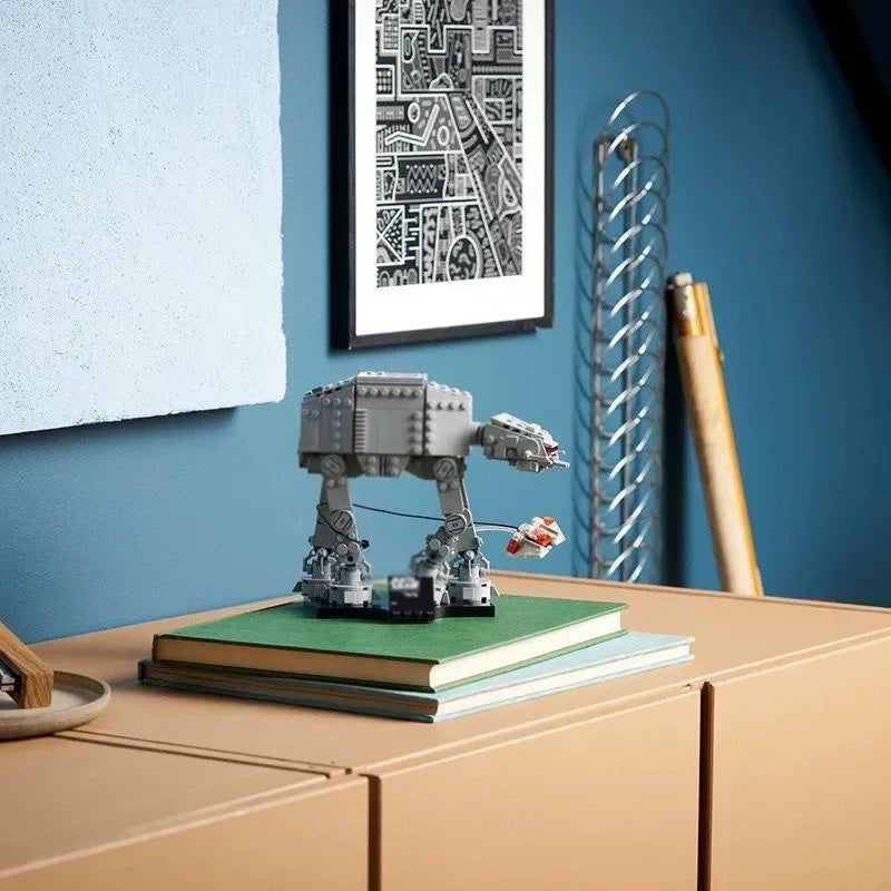 525pcs 75440 AT-AT Snowspeeder Star Battle Model Building Blocks Set Diy Education Assembly Toys For Kids Christmas Gift