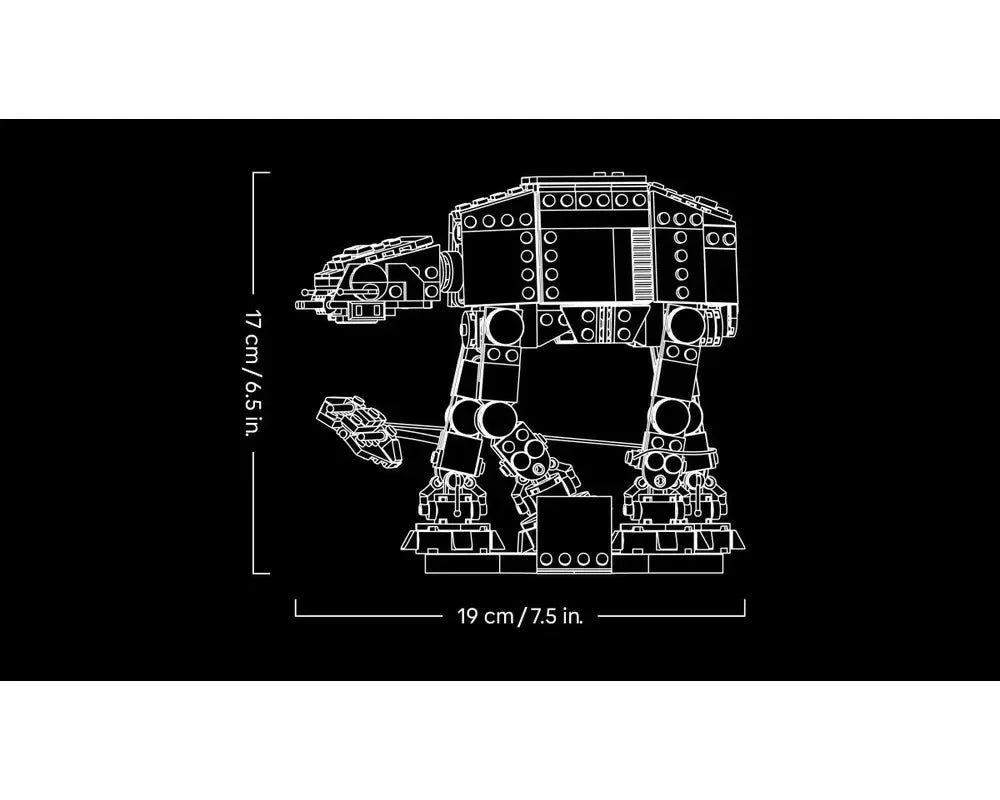 525pcs 75440 AT-AT Snowspeeder Star Battle Model Building Blocks Set Diy Education Assembly Toys For Kids Christmas Gift